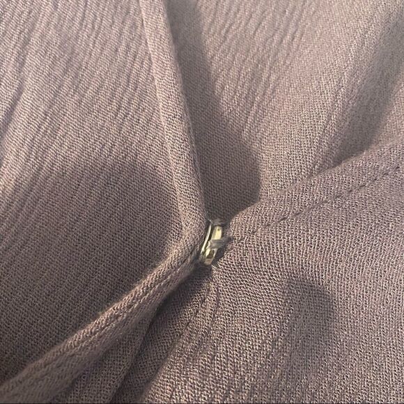 UMGEE slate blue lace hem romper - Picture 6 of 12